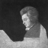 a portrait of Mozart